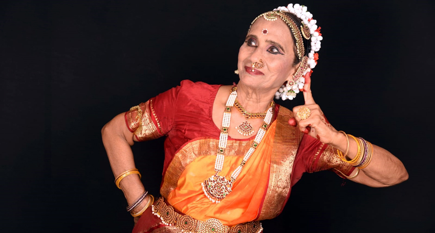 78 and still Young, shares her passion for Bharatanatyam