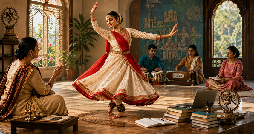 kathak degree, degree in kathak, classicalclaps