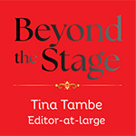 beyond the stage, tina tambe